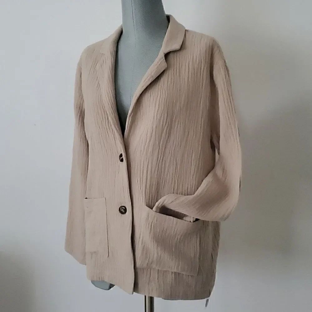 Mod Ref | Linen & Cotton Jacket - Picture 4 of 7